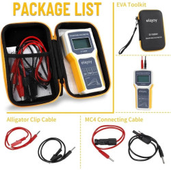 Solar Panel Multimeter ELEJOY EY1600W Voltage 12-60V Max Power 1600W Max Current 60A Measure PV MPPT Power Output